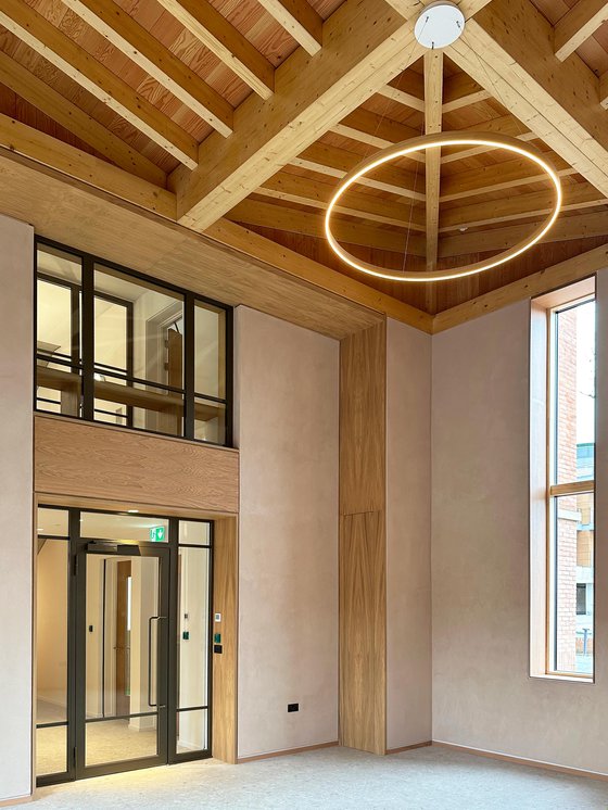 Matthew Lloyd Architects Vincentian Presbytery Oratory Internal