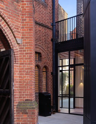 Matthew Lloyd Architects St Mary Bourne Street Entrance