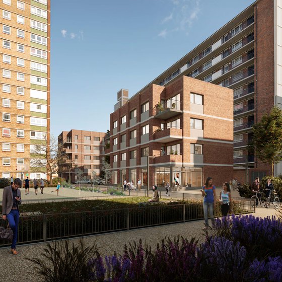 Matthew Lloyd Architects Tybalds Estate Block C View Cover